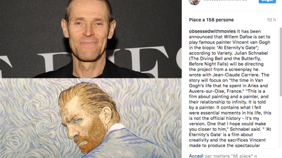 Van Gogh: arriva un film sulla sua vita interpretato da Willem Dafoe