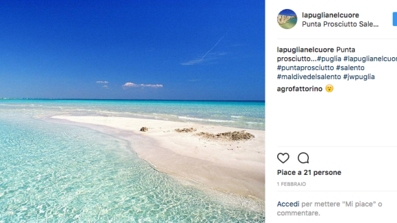 Una delle spiaggia più belle del mondo? E' in Italia!