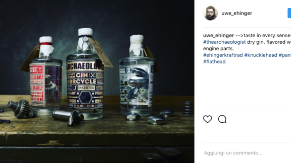 Gin aromatizzato a... Harley Davidson