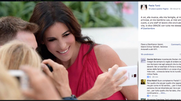Buon compleanno Paola Turci