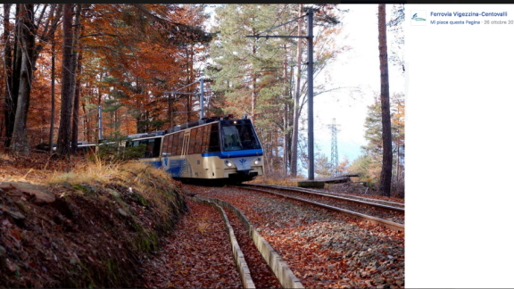 Tutte le emozioni uniche del trenino del foliage