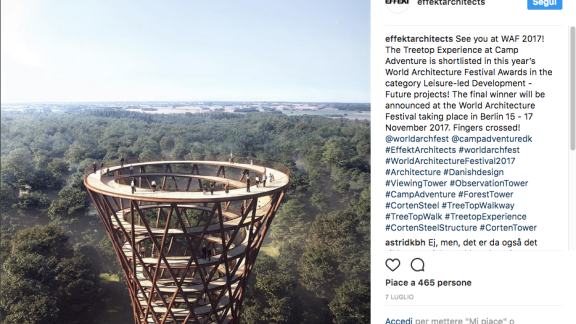 Incantevole e utile: la spirale gigante in mezzo alla foresta