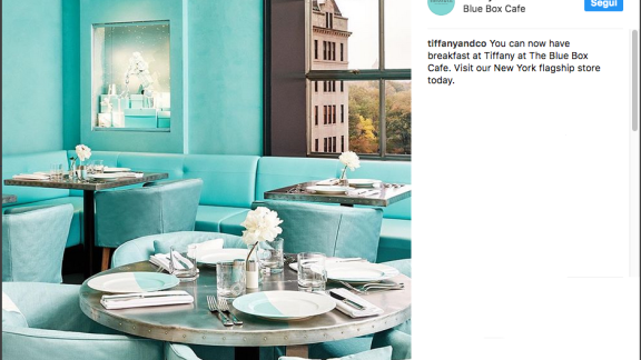 Colazione da Tiffany? Adesso è possibile!