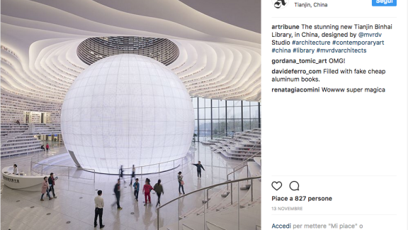 Vi facciamo vedere la biblioteca più bella e originale del mondo