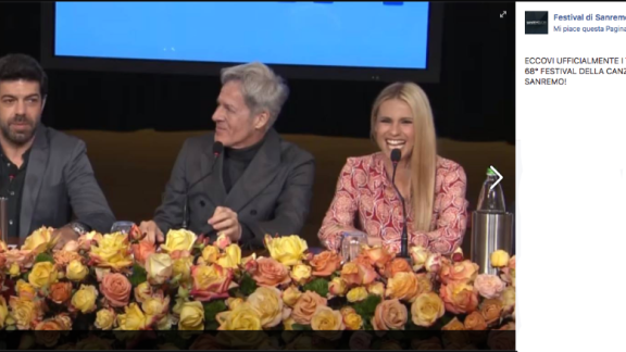 Festival di Sanremo 2018: prime tensioni tra Michelle Hunziker e Pierfrancesco Favino?