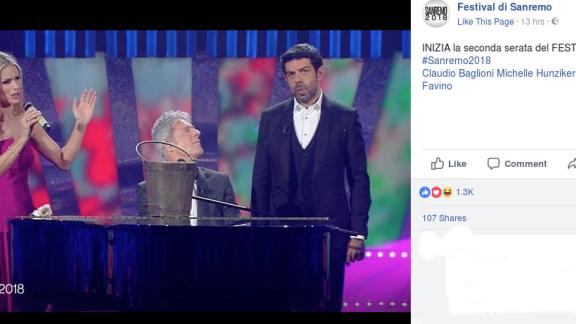 Sanremo 2018: Sting, Vecchioni e Pippo Baudo star della seconda serata