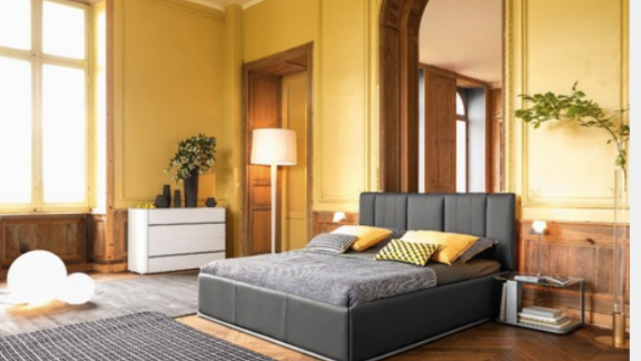 Giallo, viola o... Ecco i colori ideali per la camera da letto!