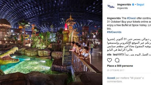A Dubai c’è il più grande parco divertimenti mai costruito al coperto