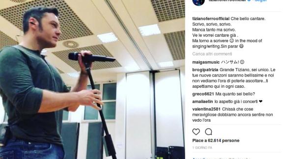 Tiziano Ferro: il nuovo album è già pronto!