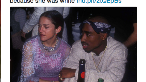 Madonna: all'asta la lettera in cui Tupac la lascia perché è bianca