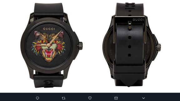 Un gatto sull’orologio? Sì se lo firma Gucci!