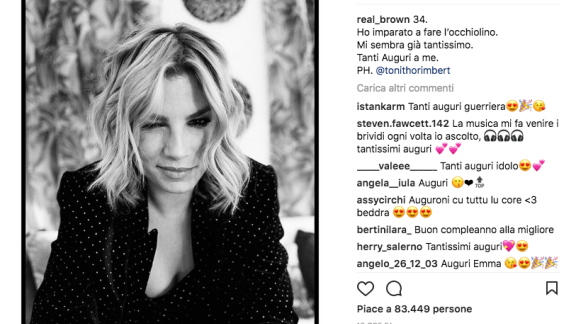 Buon compleanno, Emma Marrone! 