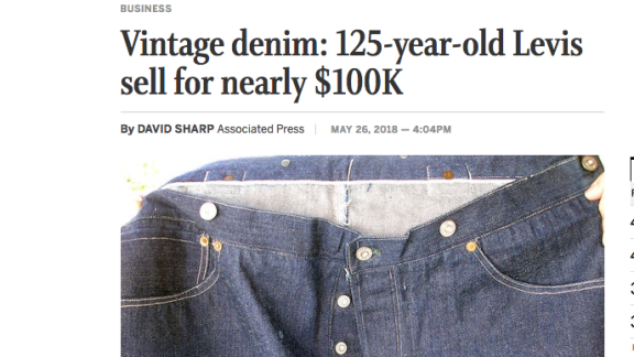 100.000 dollari per un paio: ecco i jeans più costosi della storia