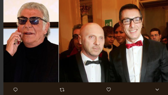 Roberto Cavalli: polemica con Dolce e Gabbana?