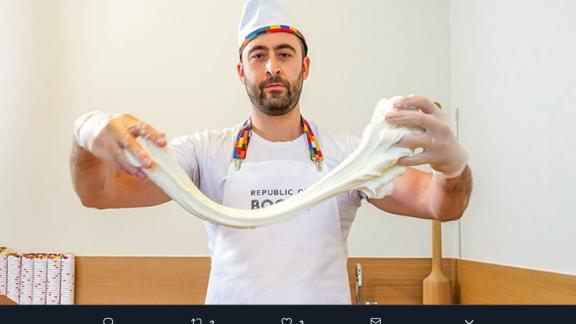 Ecco Booza, il gelato gommoso e filante