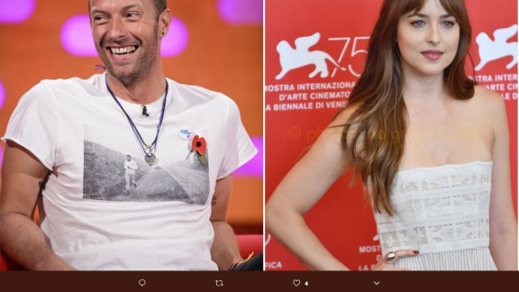 Chris Martin e Dakota Johnson: un tatuaggio per dichiarare il loro amore?