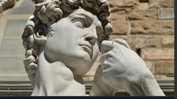 Michelangelo, il David e quel naso troppo grande....