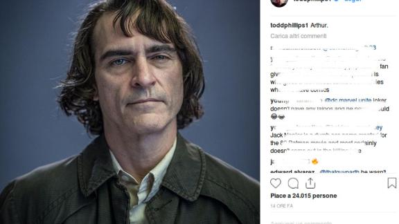 Joker: ecco il volto del villain interpretato da Joaquin Phoenix