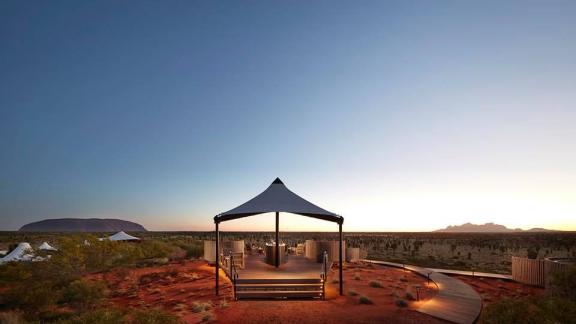 Una vacanza da sogno? Provate a soggiornare in una tenda di lusso nel deserto australiano!
