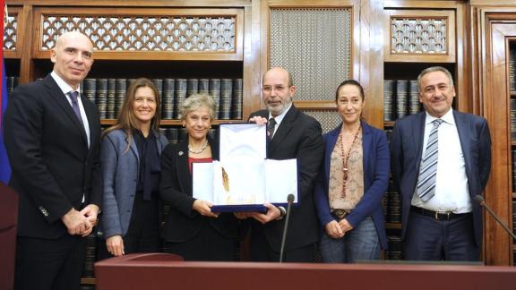 Simonetta Agnello Hornby ha vinto il premio Penna d'Oro 2018