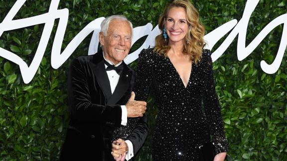 Trionfo italiano ai British Fashion Award: Giorgio Armani premiato alla carriera