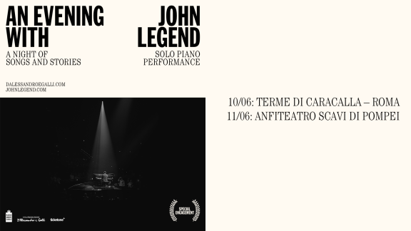 John Legend: acquista i biglietti per le date italiane  