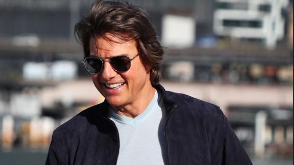 Tom Cruise:  le bellissime foto in elicottero