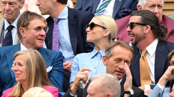 Simon Le Bon a Wimbledon con Dave Grohl