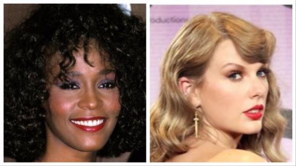 Taylor Swift batte Whitney Houston