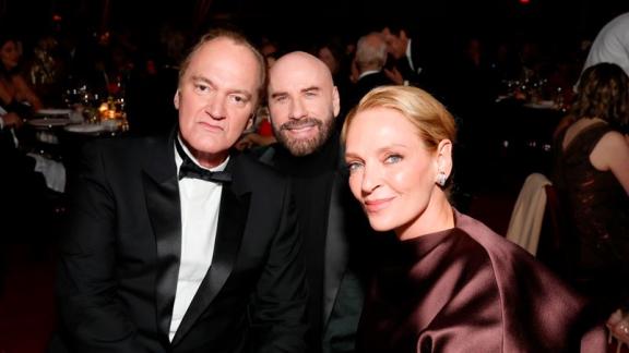 John Travolta, Uma Thurman e Quentin Tarantino: il bellissimo selfie