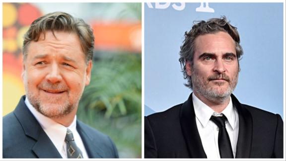 Russell Crowe accusa Joaquin Phoenix: è poco professionale