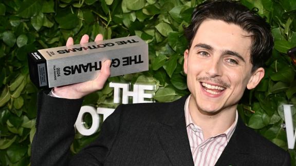 Timothée Chalamet ha vinto il premio Visionary Tribute ai Gotham Film Award