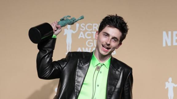 Timothée Chalamet  è il più giovane attore di sempre ad aver vinto il SAG Award