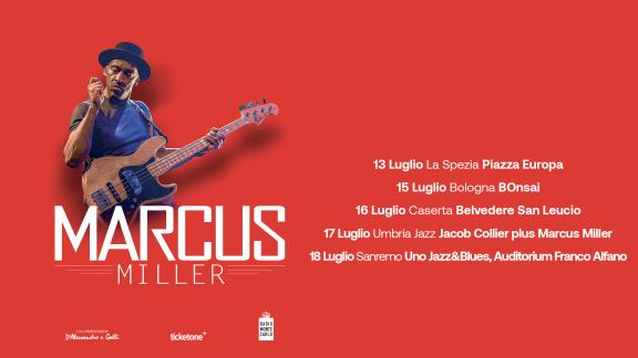 Marcus Miller torna in Italia con il nuovo tour estivo