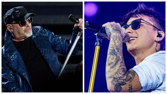 Vasco Rossi si congratula con Ultimo che ha battuto il suo record: largo ai giovani!
