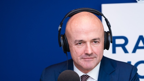 Gianluigi  Nuzzi ospite di Radio Monte Carlo