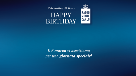 Radio Monte Carlo Buon Compleanno