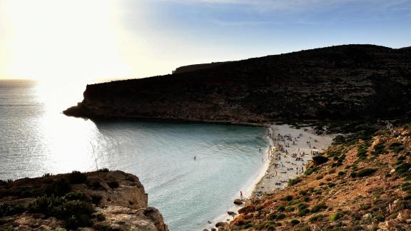 E' quella di Lampedusa la spiaggia più bella d'Europa