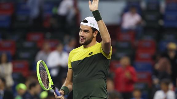 Tennis: match storico per Berrettini a Shanghai