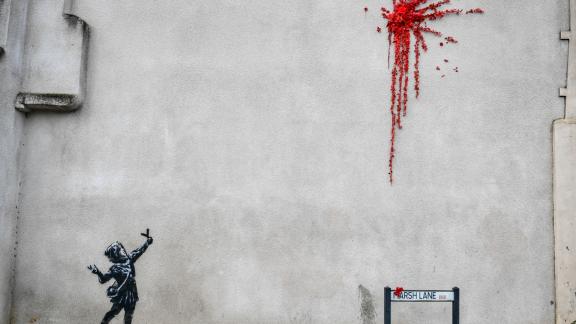 San Valentino:  la bella sorpresa  di Banksy per i cittadini di Bristol!