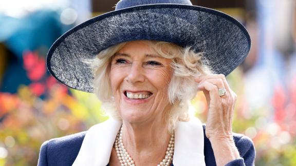 Camilla posa con migliaia di orsetti Paddington in omaggio alla Regina Elisabetta: la foto