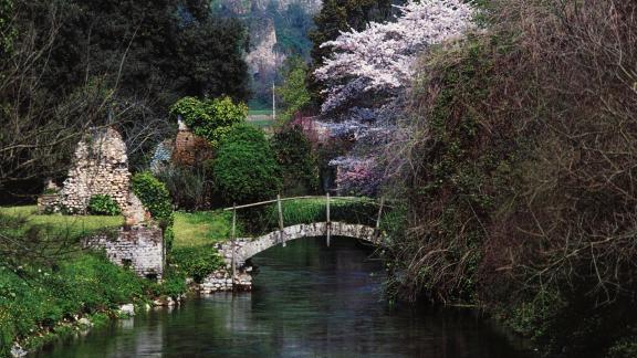 I Giardini di Ninfa mostrano tutta la bellezza della primavera