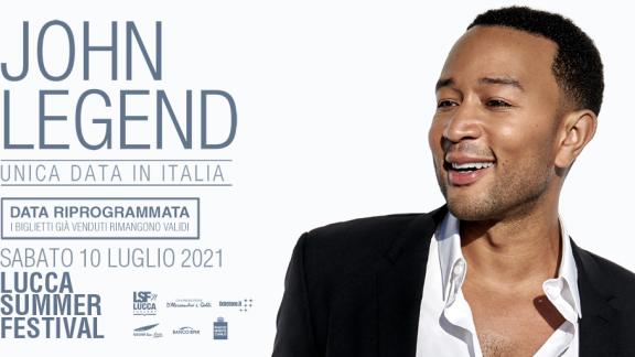 John Legend: la nuova data al Lucca Summer Festival