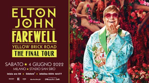 Acquista i biglietti per la data italiana di Elton John!
