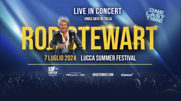 Rod Stewart:  l'unica data italiana!