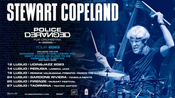 Stewart Copeland in tour: ecco le date italiane