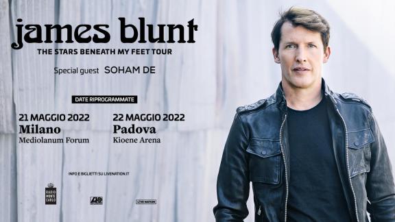 James Blunt in tour: le nuove date