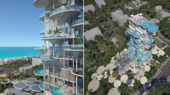 Clelia Tower, il complesso residenziale di lusso con piscine sospese sorgerà a Cipro