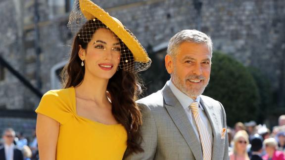 "George e Amal Clooney, invitati al royal wedding, non conoscevano Harry e Meghan"
