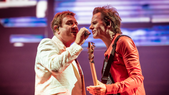 I Duran Duran in Italia incantati agli Uffizi